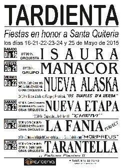 Fiestas de Santa Quiteria en Tardienta (Huesca) 